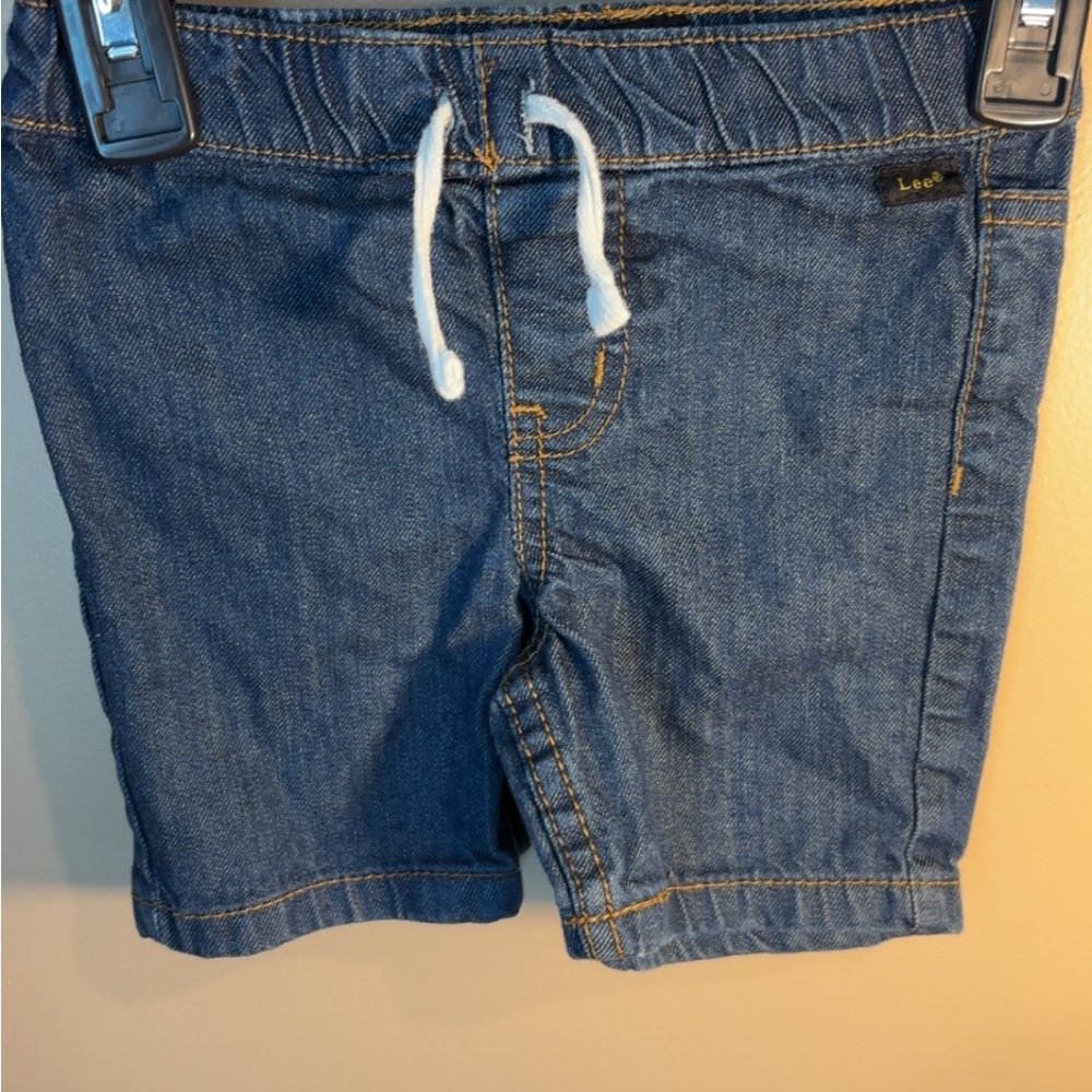 Lee Kids Denim Shorts with Drawstring